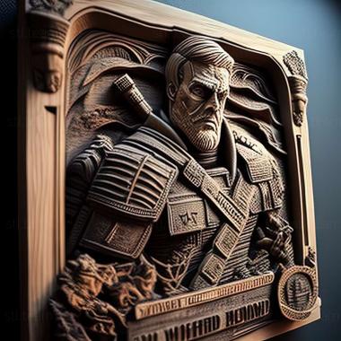 3D модель Гра Wolfenstein The Old Blood (STL)